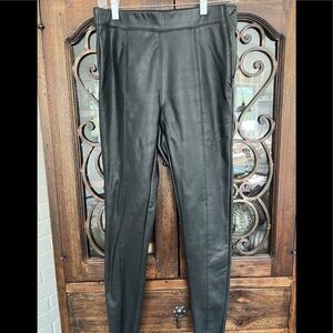 Topshop faux leather leggings